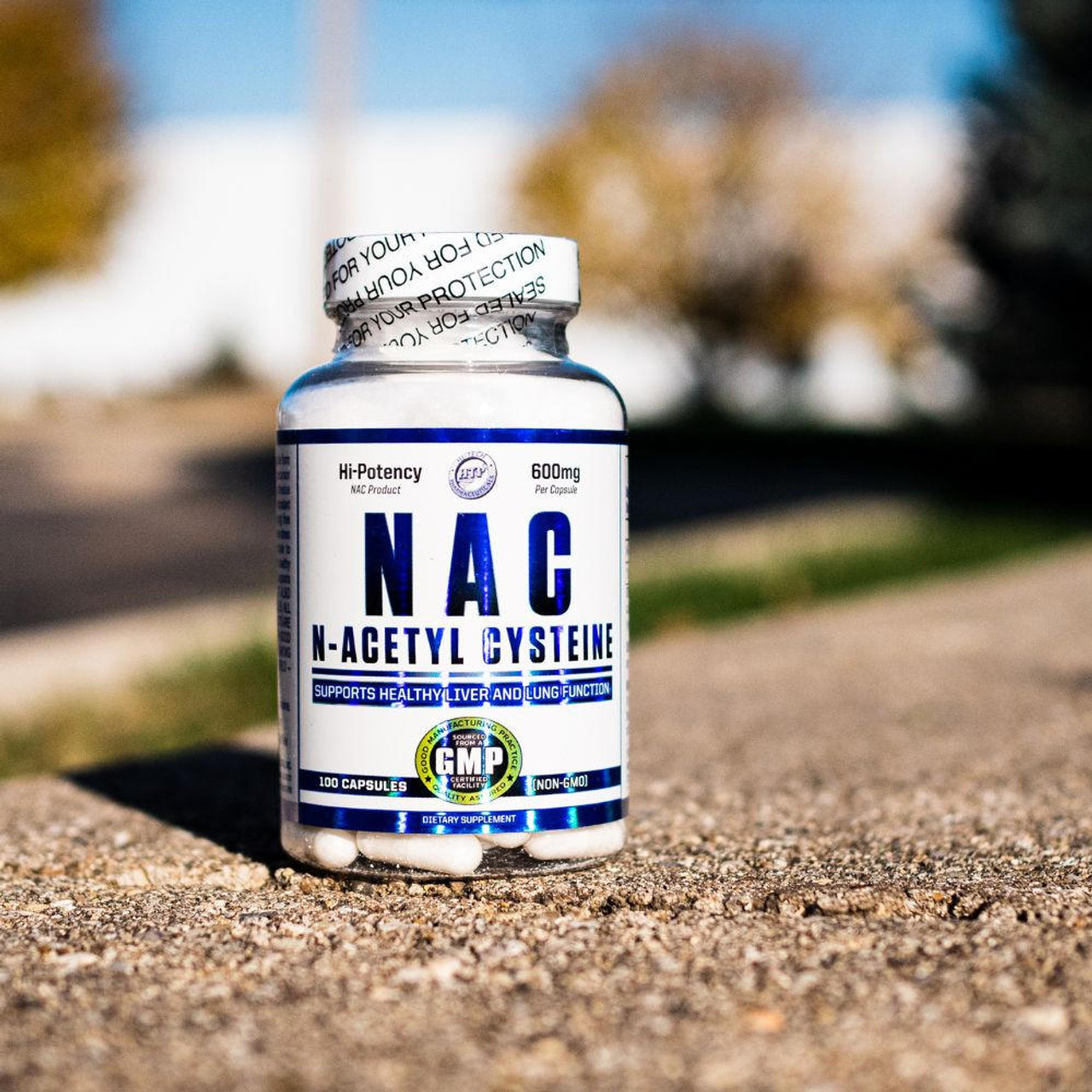 健康・医学 NACCI Hi-Tech Pharm NAC N-ACETYL-L-CYSTEINE 600mg 100 Caps 03/2026