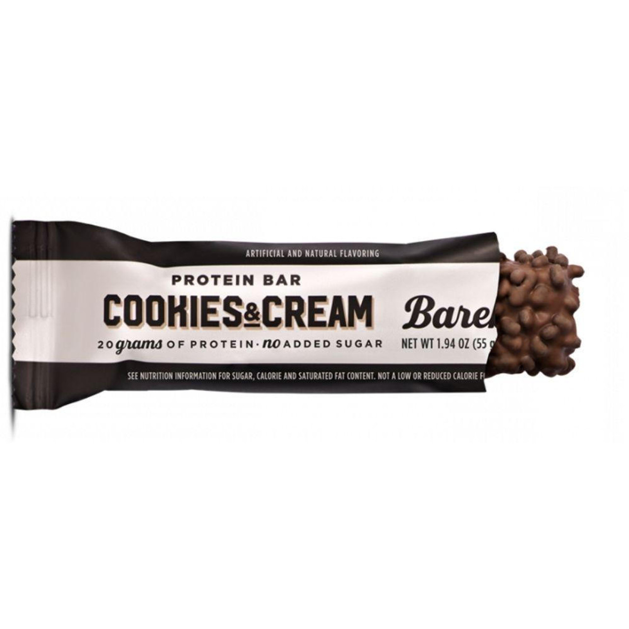 Barebells Protein Bars Cookies & Cream - 12 Count, 1.9oz Bars - Protein  Snacks with 20g of High Protein