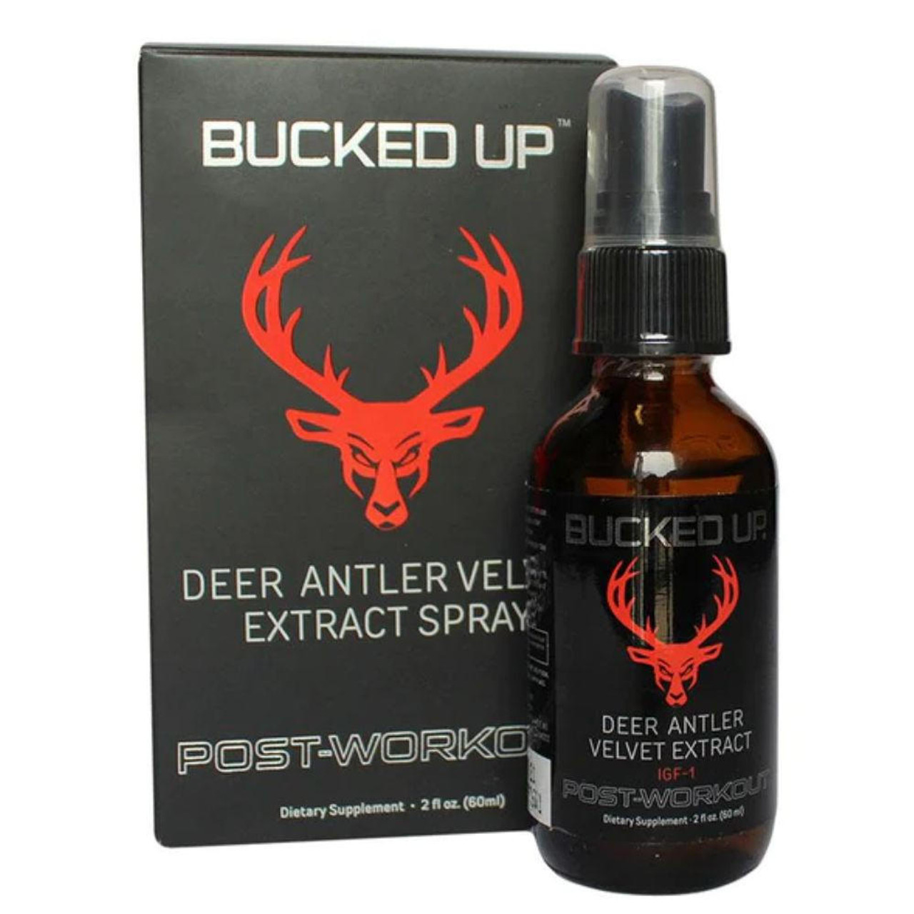 Bucked Up Deer Antler Spray Side Effects Bucked Up Deer Antler Velvet Spray for Men 2oz