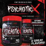 Insane Labz Dropping "Psychotic X" a Brick & Mortar Exclusive Limited Edition Preworkout
