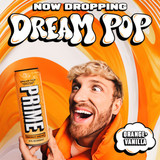 Prime Energy Drink Drops New "Dream Pop" Orange Vanilla Flavor