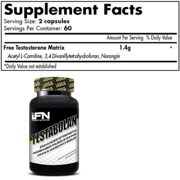  IFORCE Testabolan 120 Capsules 