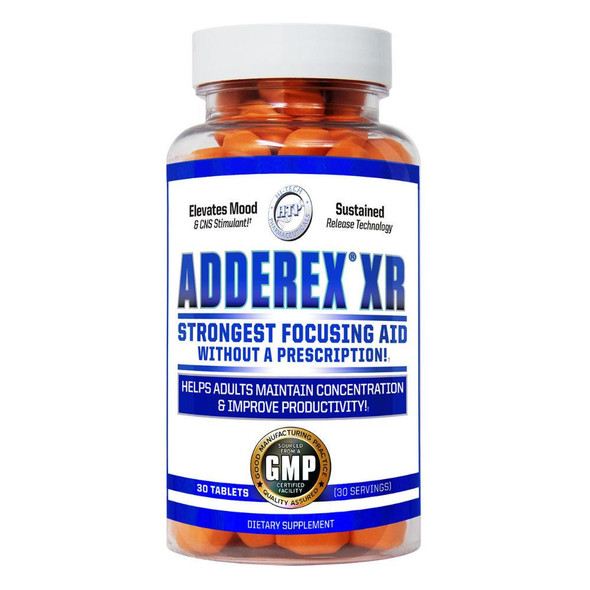  Hi-Tech Pharmaceuticals Adderex XR 30 Tablets 