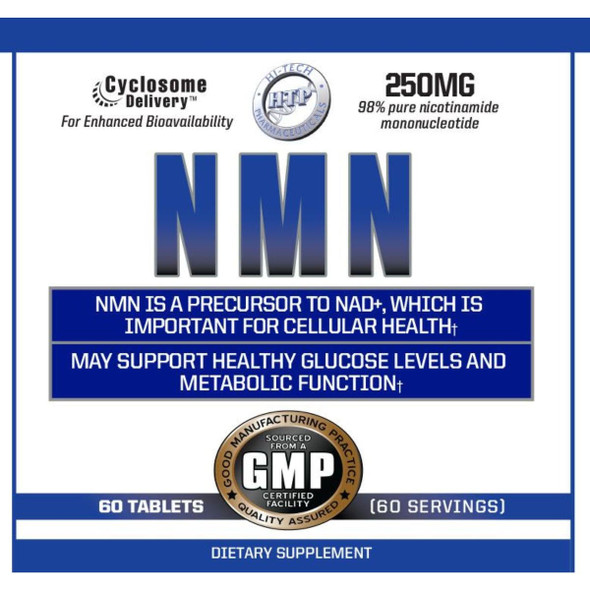  Hi-Tech Pharmaceuticals NMN 60 Tablets 