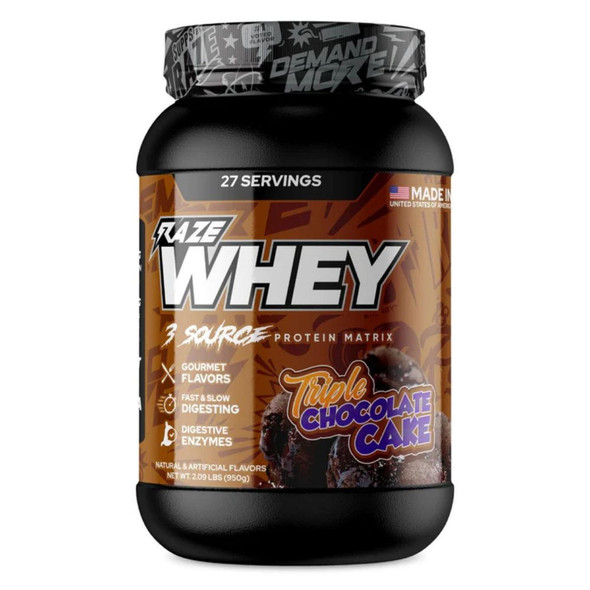 Repp Sports RAZE Whey Protein 27 Servings 