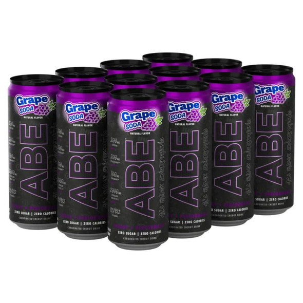 All Black Everything ABE Energy Drink 12 Pack 