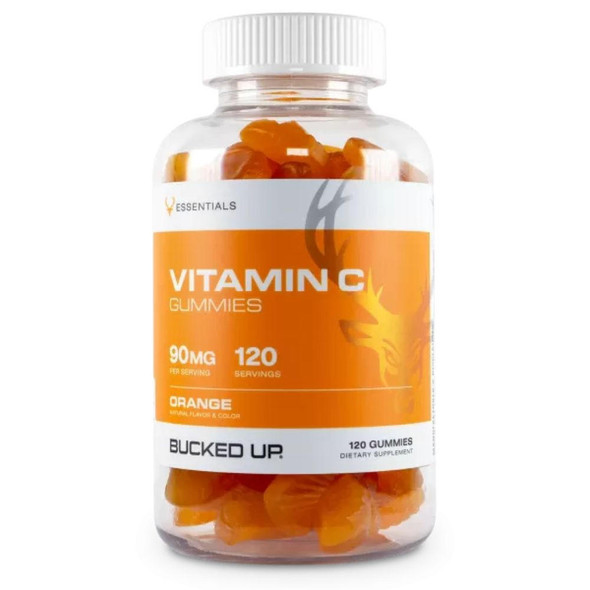  Bucked Up Vitamin C Gummies 90mg 120 Count 