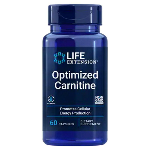 Life Extension Sports Nutrition & More Life Extension Optimized Carnitine with Glycocarn 60 Vegecaps