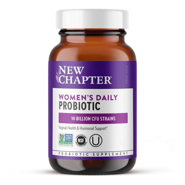  New Chapter Women's Daily Probiotic 60 Capsules 