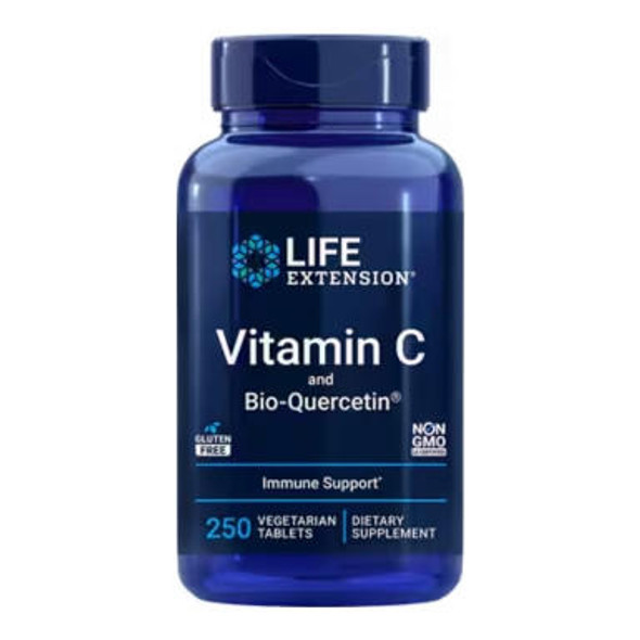  Life Extension Vitamin C with Dihydroquercetin 1000mg 250 TABS 
