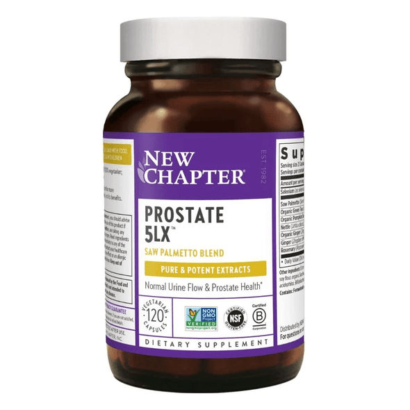  New Chapter Prostate 5LX 120 Soft Gels 