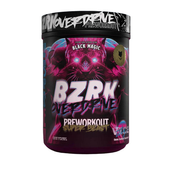 Black Magic BZRK OverDrive Pre-Workout 20/40 Servings 
