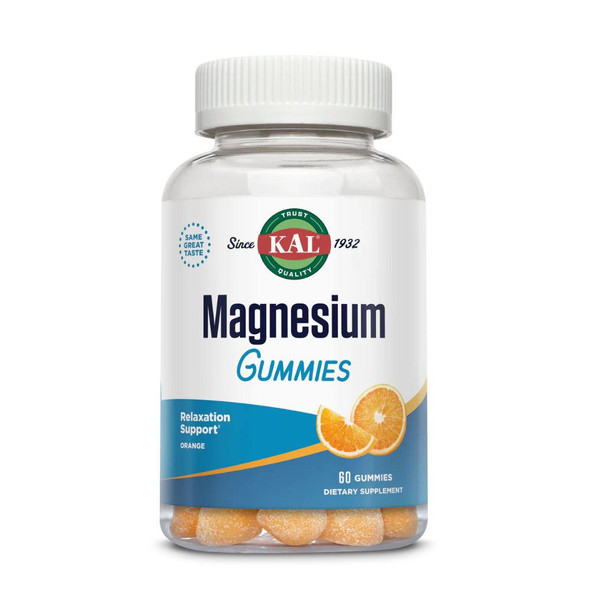Kal KAL Magnesium Orange 60 Gummies 