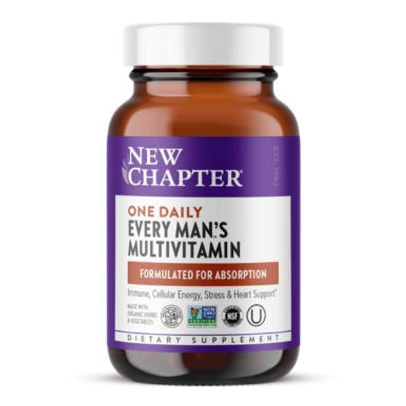  New Chapter Every Man Multivitamin 72 Tabs 