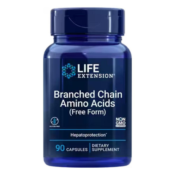  Life Extension Branched Chain Amino Acids 90 Caps 