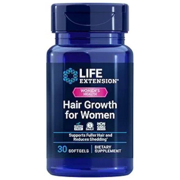  Life Extension Hair Growth for Women 30 Softgels 