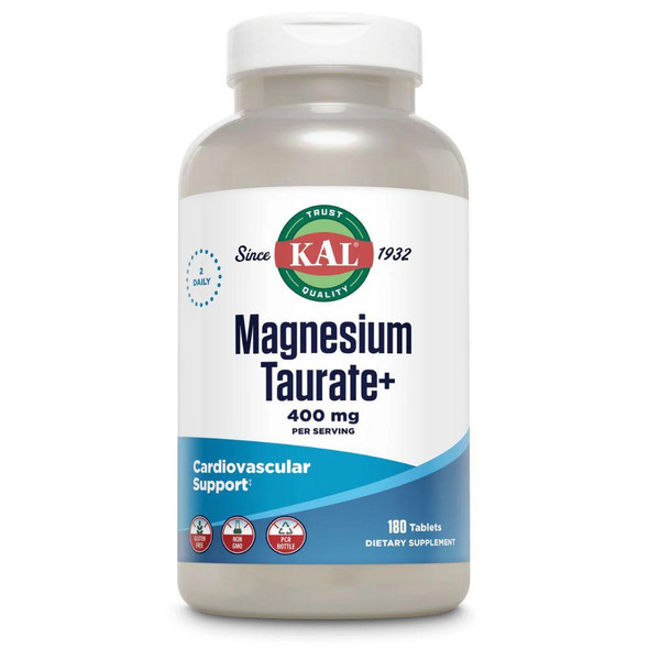 Kal KAL Magnesium Taurate+ 180 Tablets 