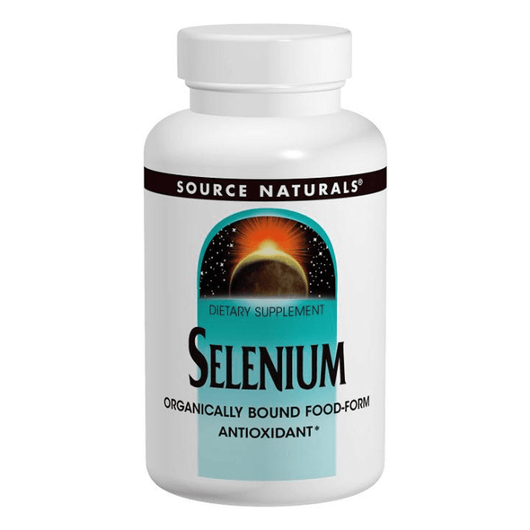  CLEARANCE: Source Naturals Selenium 200mcg 120ct EXP 01/2026 
