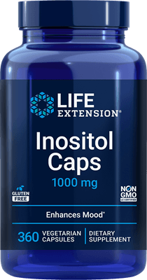  CLEARANCE: Life Extension Inositol Caps 1000mg 360ct EXP 02/2026 