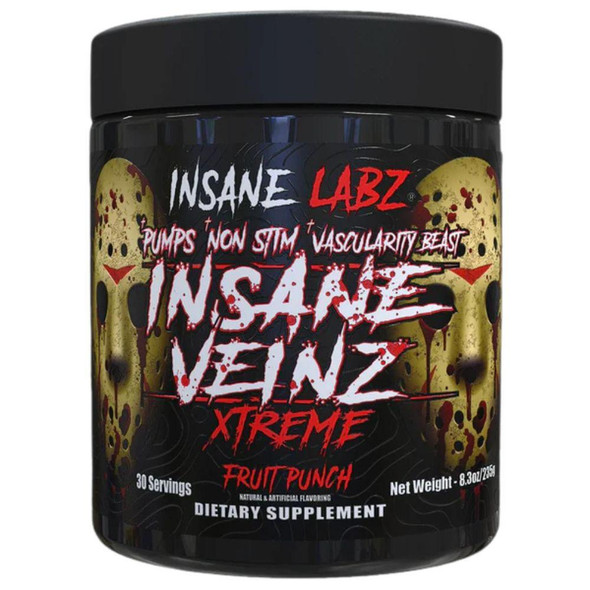  Insane Labz Insane Veinz Xtreme 30 Servings 