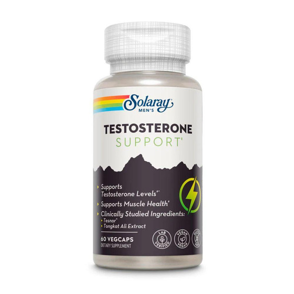  Solaray Testosterone Support 60 Capsules 