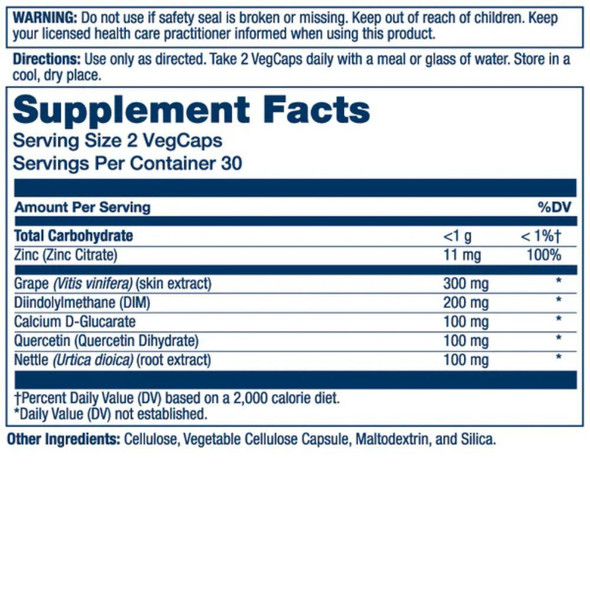  Solaray DIM Complex 60 Capsules 
