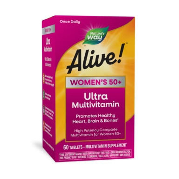  Nature's Way Alive! Once Daily Women's 50+ 60 Tabs 