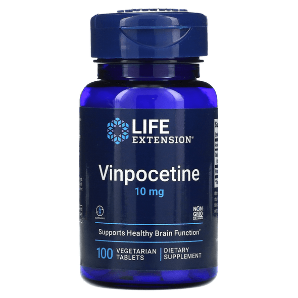  Life Extension Vinpocetine 10mg 100 Tablets 