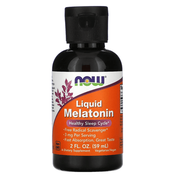  Now Foods Liquid Melatonin 3mg 2 Fl Oz 