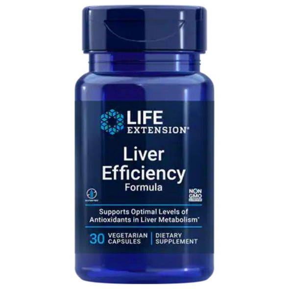  Life Extension Liver Efficiency Formula 30 Vege Caps 