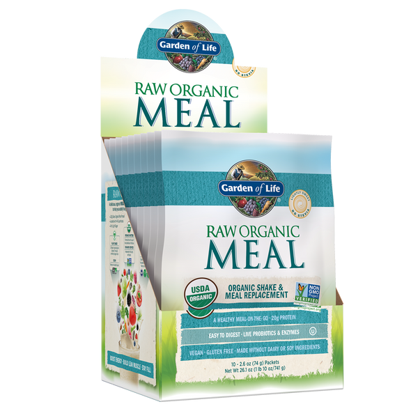  Garden of Life Raw Meal Packets 10/Box 