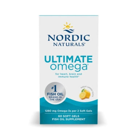  Nordic Naturals Ultimate Omega 60 SoftGels 