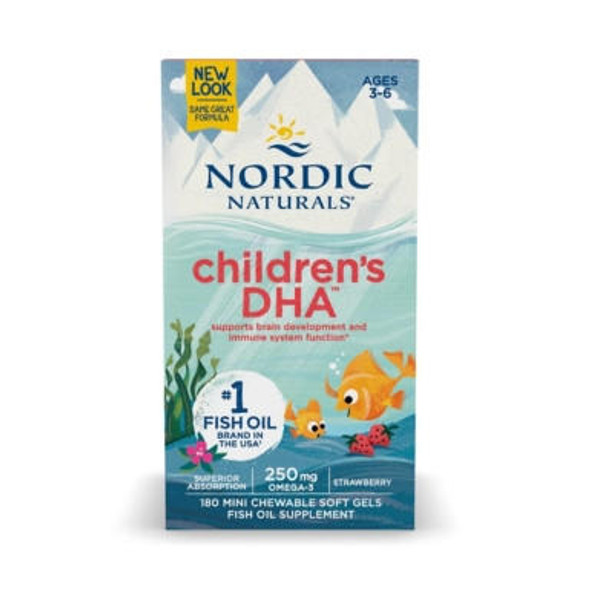  Nordic Naturals Children's DHA 180 SoftGels 