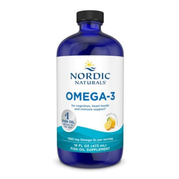  Nordic Naturals Omega-3 Liquid Lemon 16 Fl Oz 