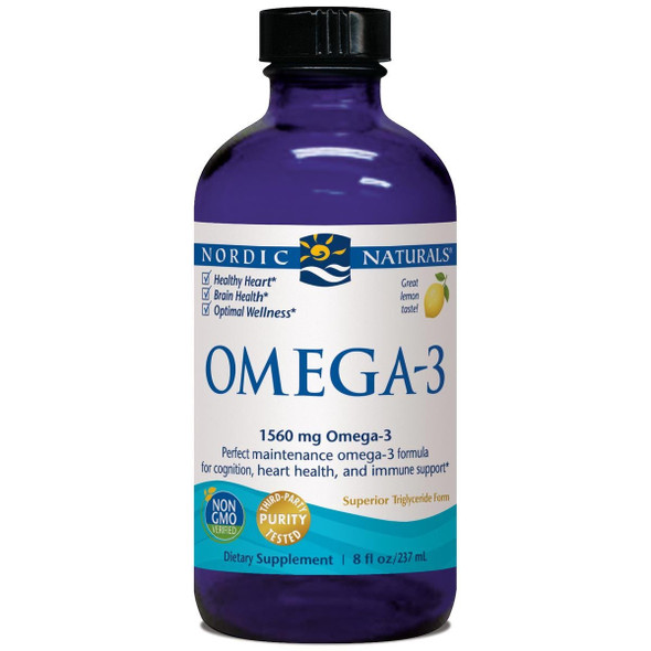  Nordic Naturals Omega-3 Liquid Lemon 8 Fl Oz 