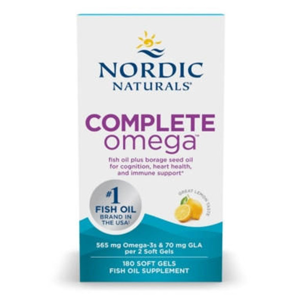  Nordic Naturals Complete Omega 3-6-9 180 SoftGels 