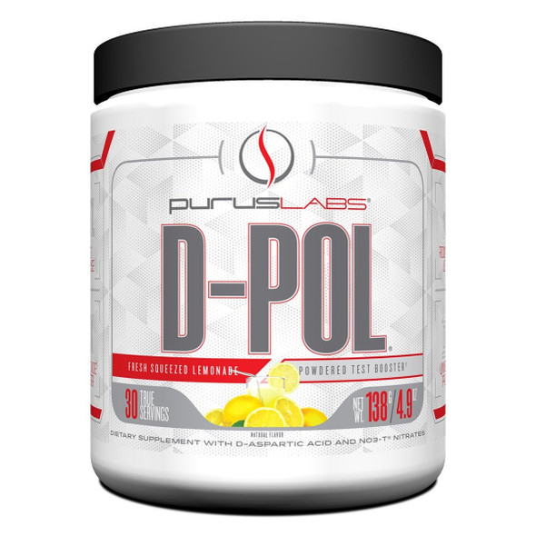  Purus Labs D-Pol Powder Fresh Squeezed Lemonade 30 Servings 