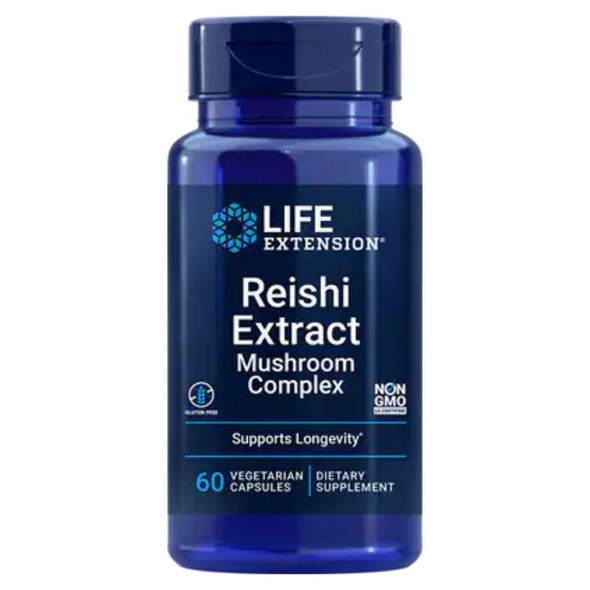  Life Extension Reishi Extract 60 Capsules 