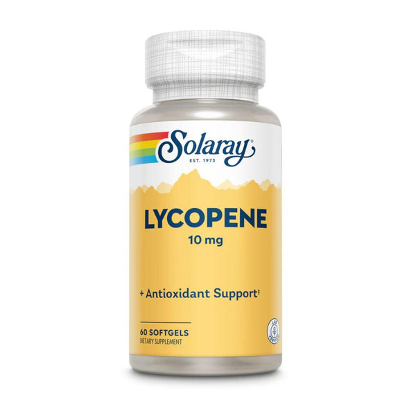  Solaray Lycopene 10mg 60 Softgels 