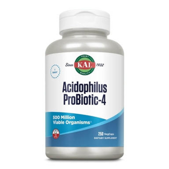  Kal Acidophilus Probiotic-4 250 Capsules 