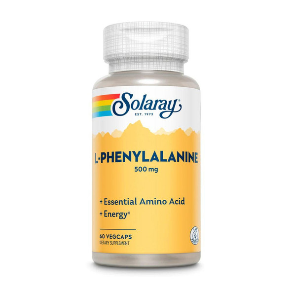  Solaray L-Phenylalanine 500mg 60 Caps 