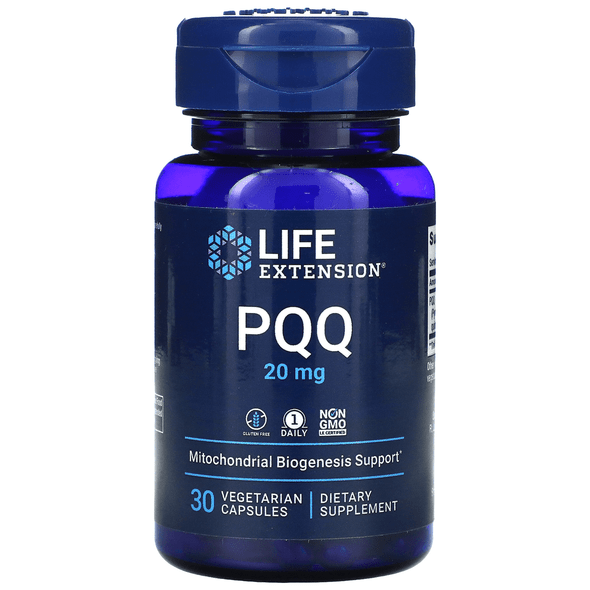  Life Extension PQQ Caps with BioPQQ 20mg 30 Capsules 