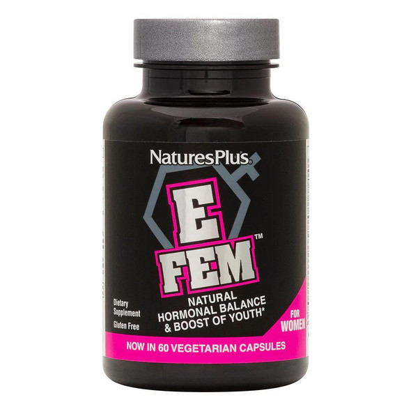  Nature's Plus E-Fem (Was Femtrol) 60 Capsules 