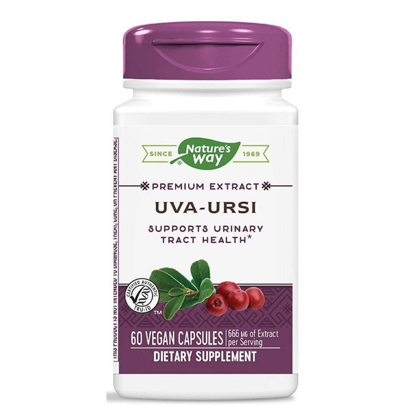  Nature's Way Uva Ursi 60 Capsules 