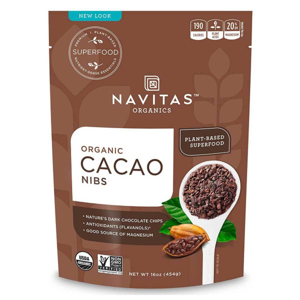  Navitas Naturals Organic Cacao Nibs 16oz 