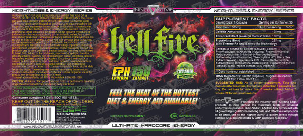  Innovative Labs Hell Fire 90 Caps 