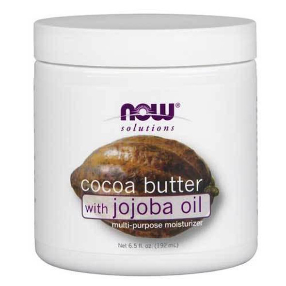  Now Foods Soft Cocoa Butter with Jojoba Oil 6.5 Oz 