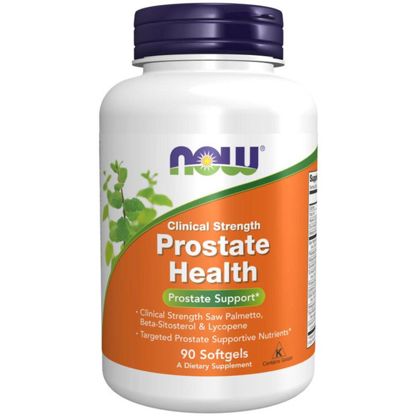  Now Foods Clinical Strength Prostate Health 90 Softgels 
