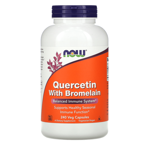  Now Foods Quercetin W/Bromelain 240 Capsules 