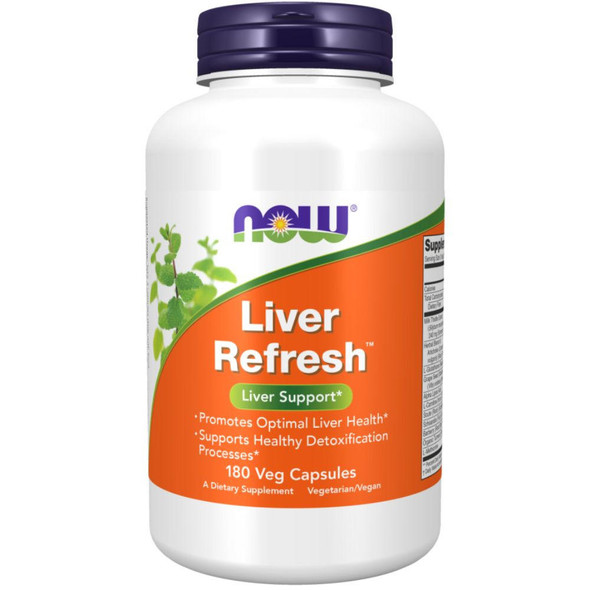  Now Foods Liver Refresh 180 Capsules 